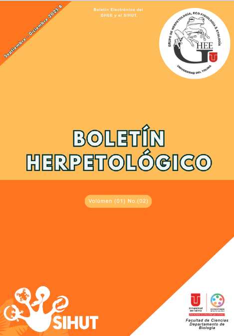 BOLETIN HERPETOLÓGICO Volúmen 1No 02
